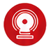 Fire alarm bell icon